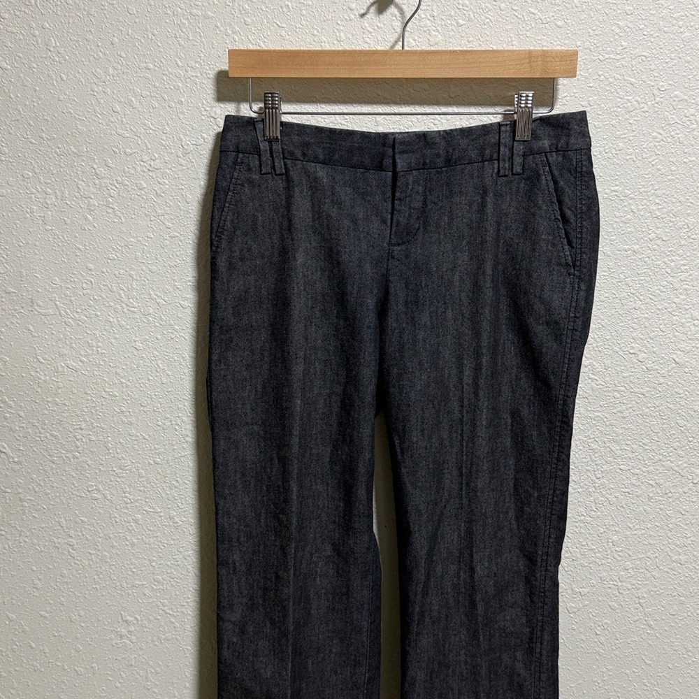 GAP Women's Straight Leg Dark Wash Stretch Pants‎ Size 2 Regular - Picture 3 of 10